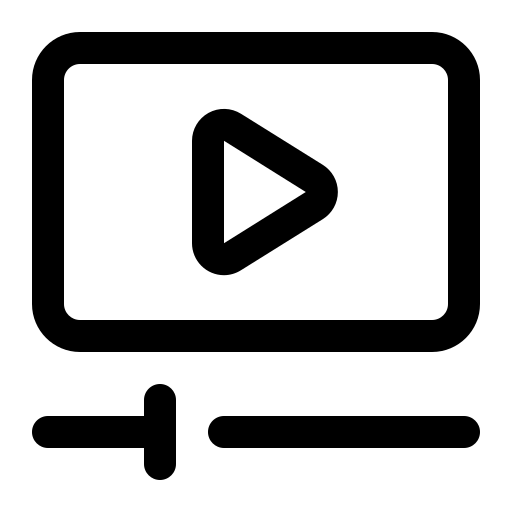 Icono para reproducir video 
