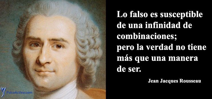 Frase de Rouseau