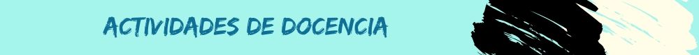 actividades de docencia