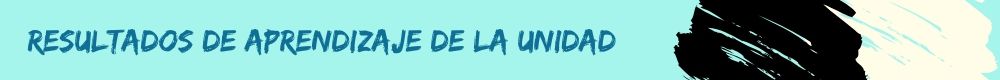 resultados de aprendizaje